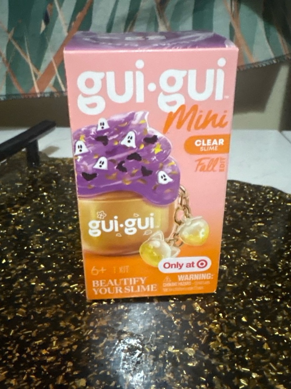 GUI GUI SLIME KEYCHAIN FALL EDITION- ghosts!